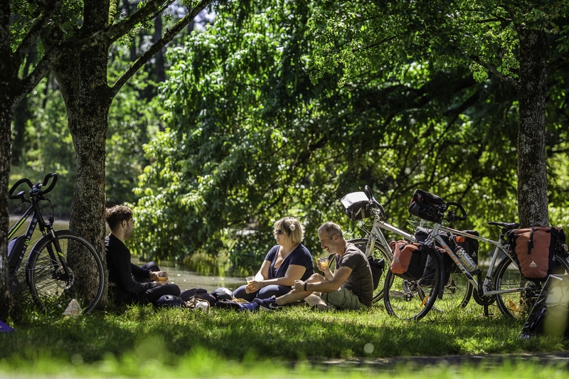 la Cyclo Bohème, Touraine - Berry -  Creuse / Véloroute 49 (dans le département de l'Indre)