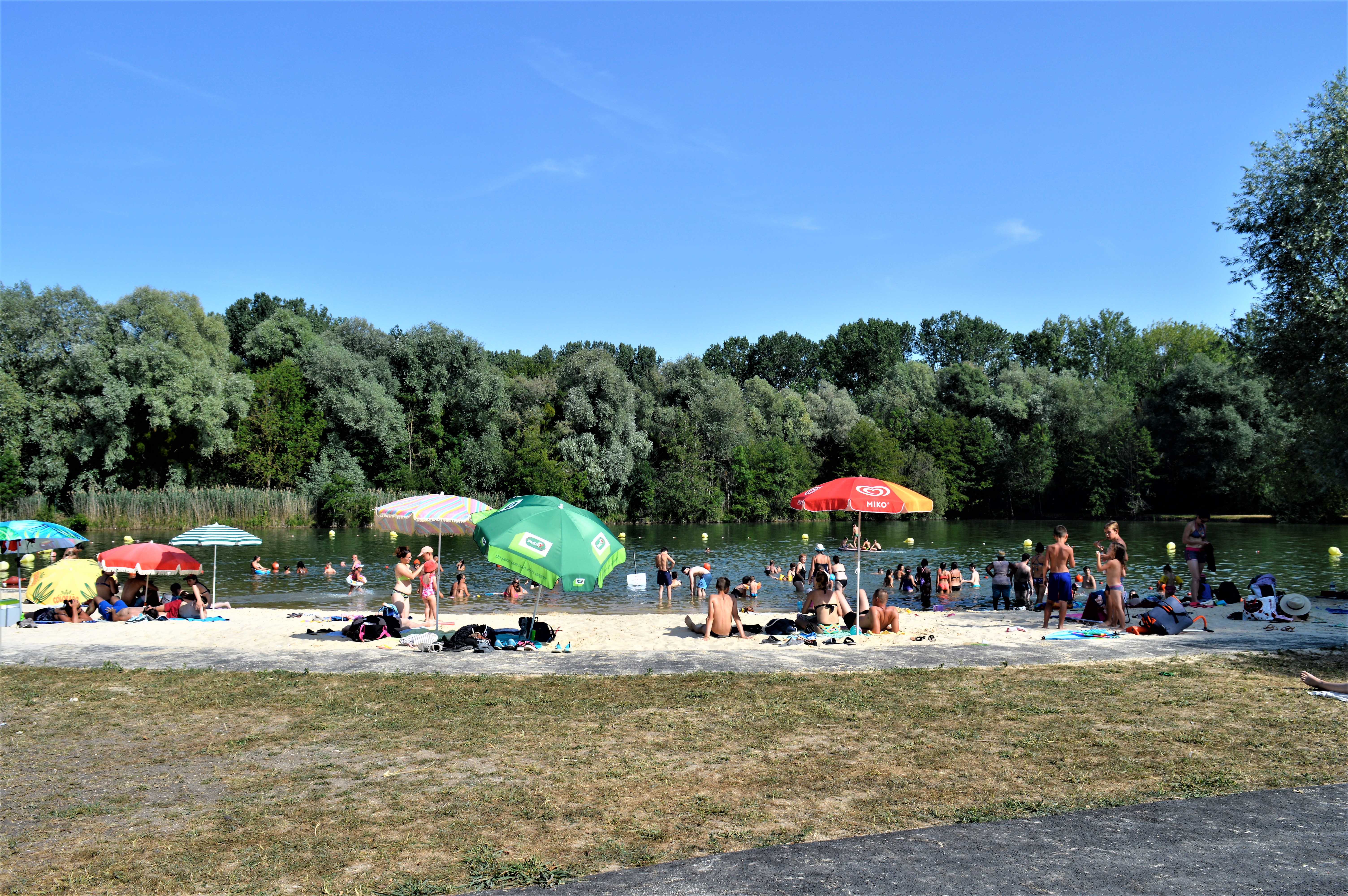 Plage de la prairie des étangs