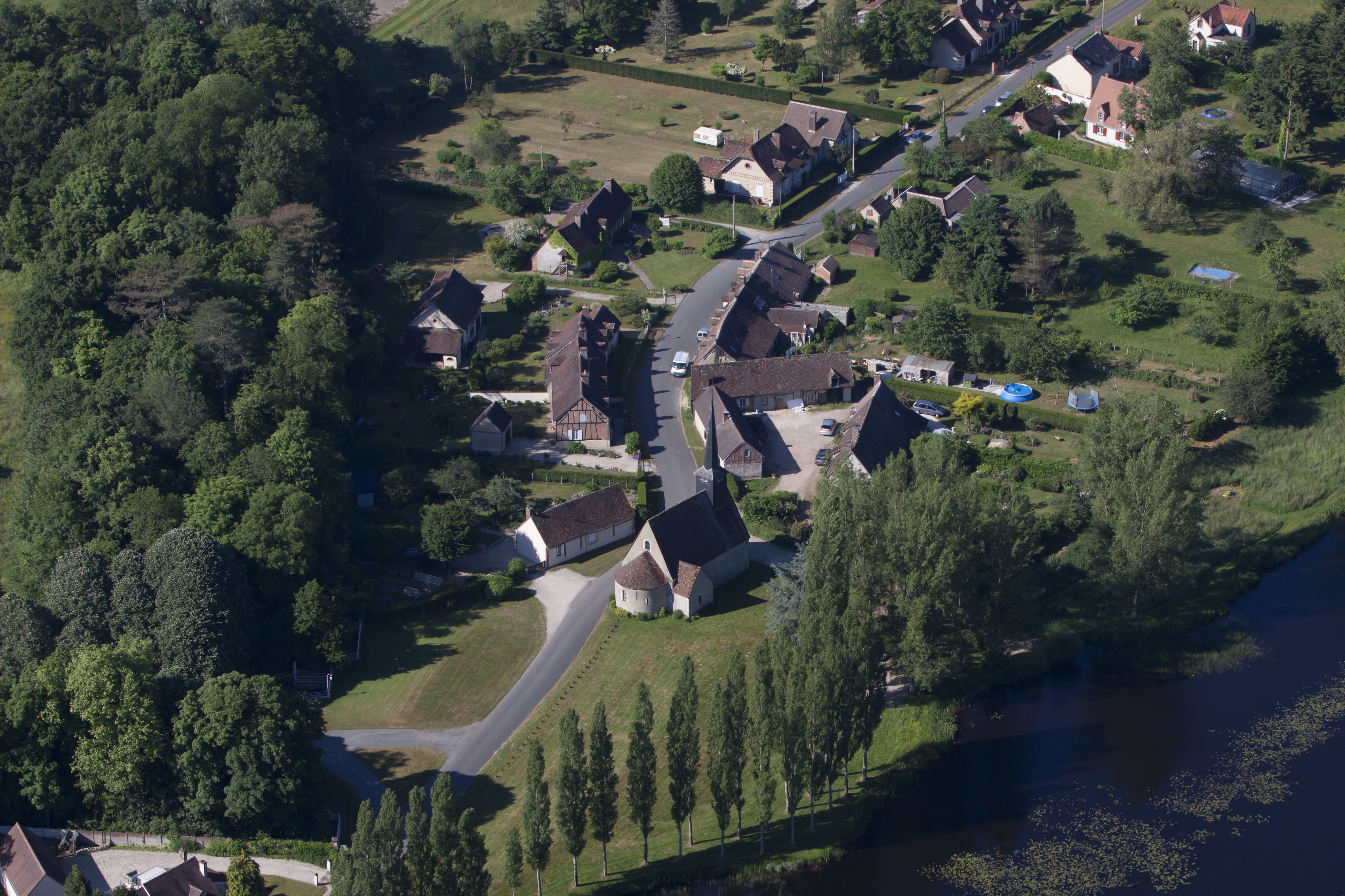 Eglise Saint Georges, Langesse