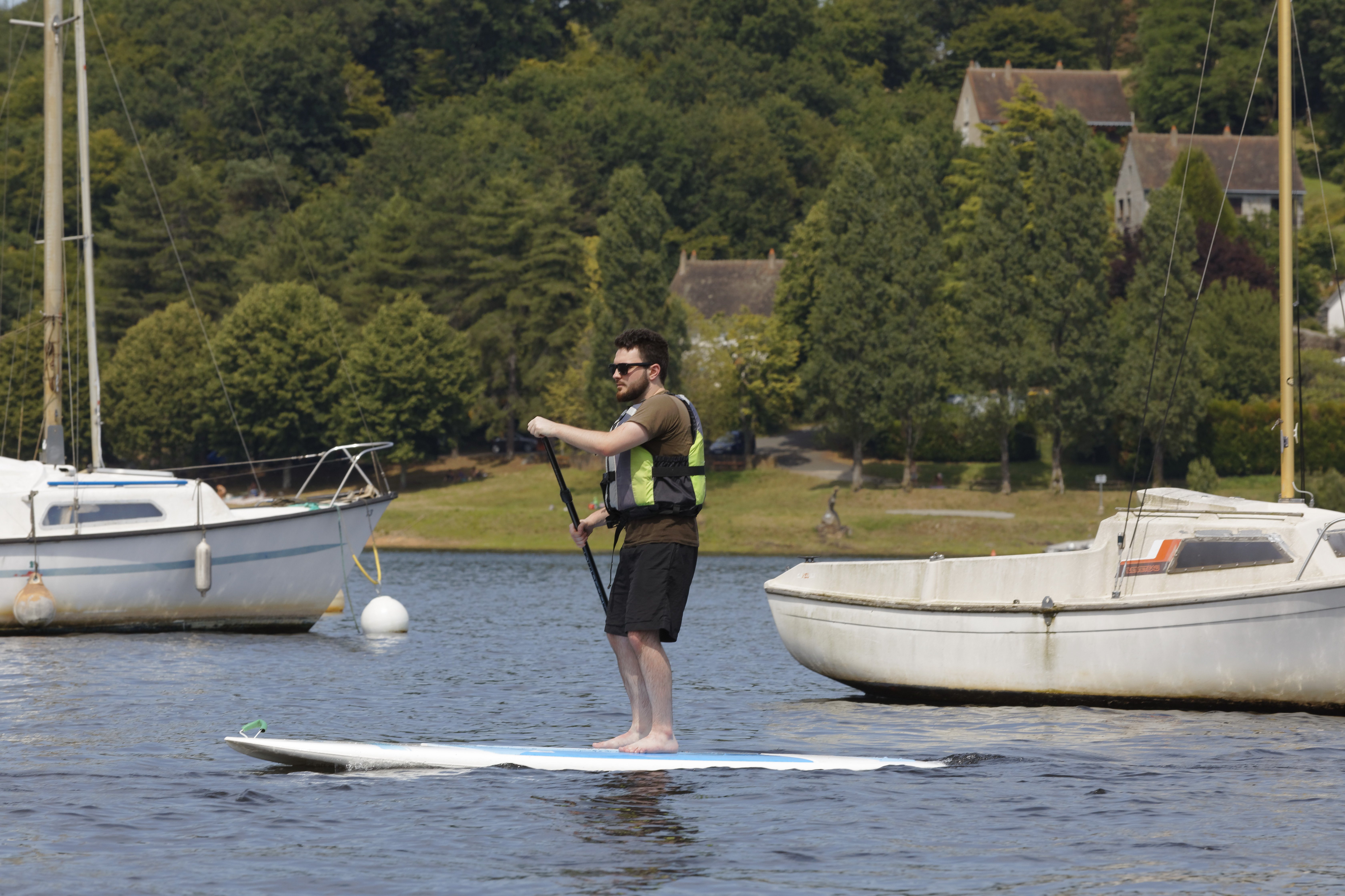 Paddle à la base de plein air d'Eguzon — photo 3