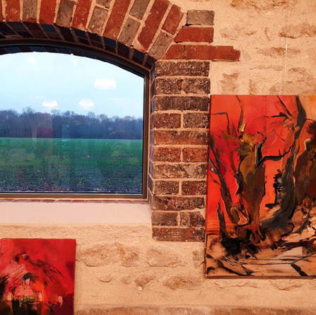 Les Ecuries de Mussy : galerie d'art chez Agnes Frattini
