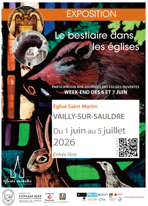 [Expo]: Le Bestiaire dans les églises — visuel événement