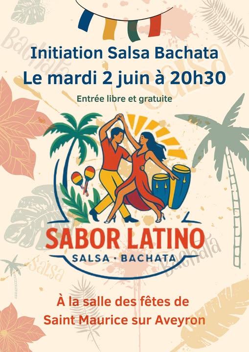 Initiation salsa bachata — visuel événement