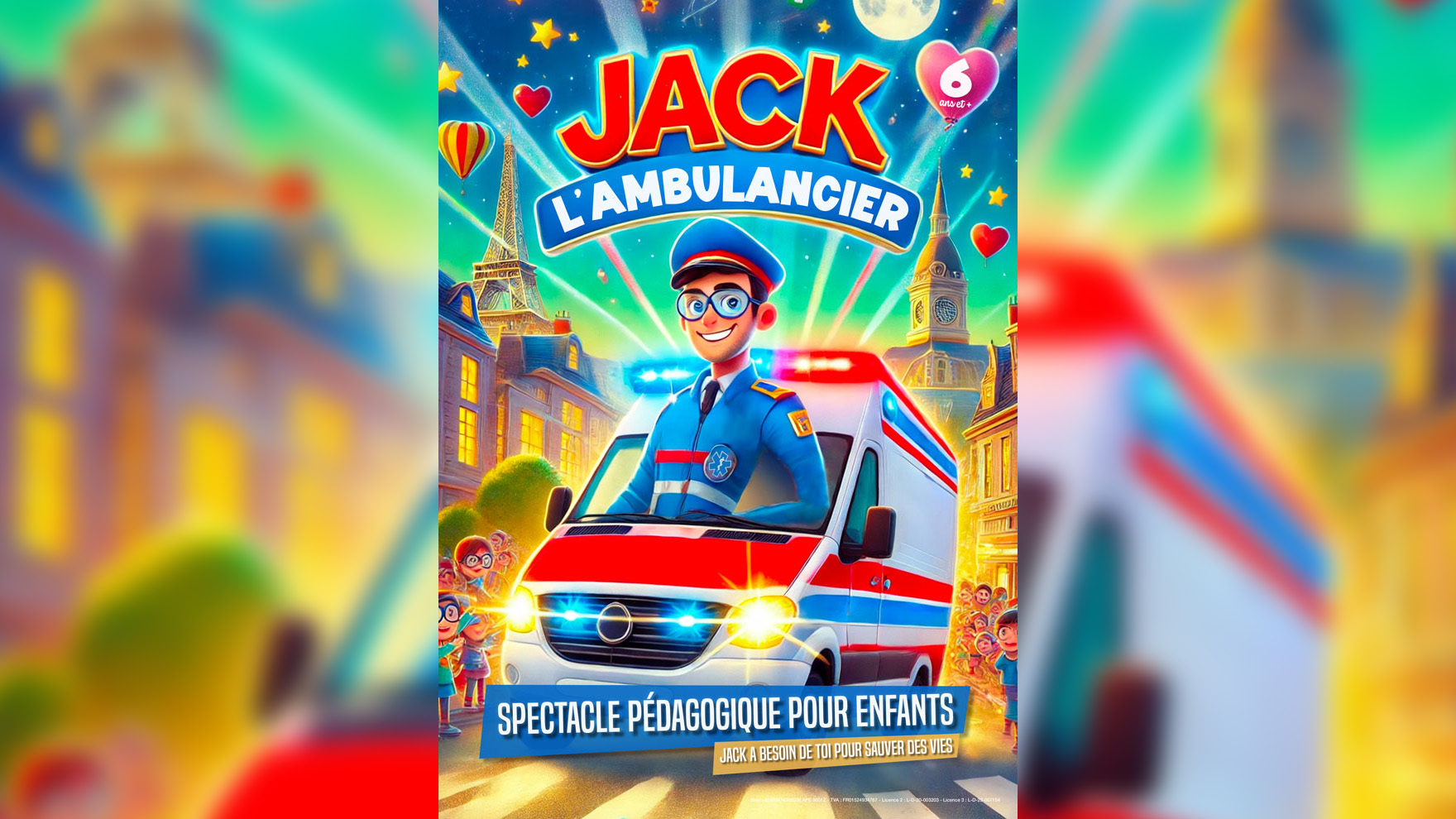 Spectacle pour enfants - Jack l'ambulancier
