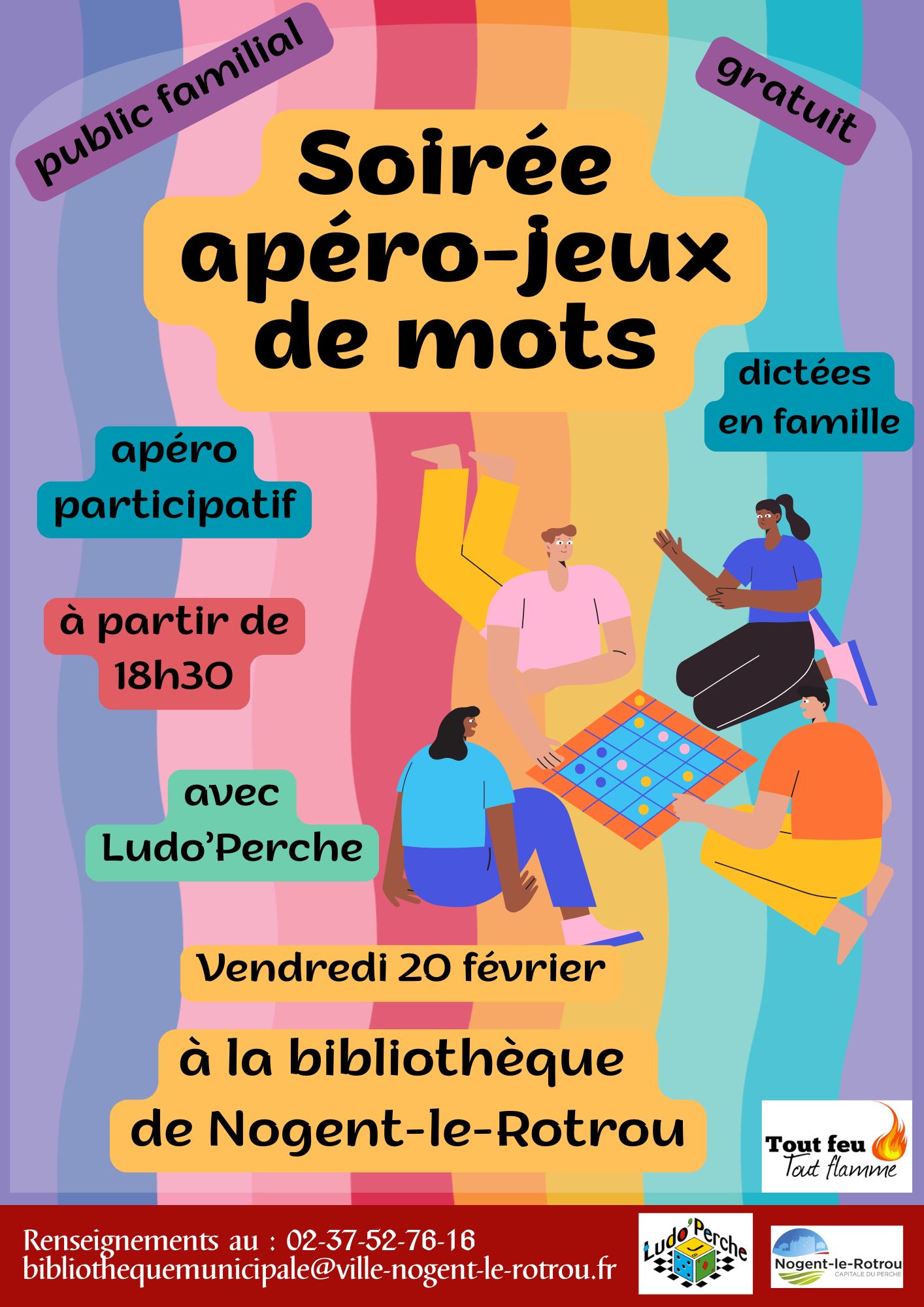 Soirée apéro-jeux de mots