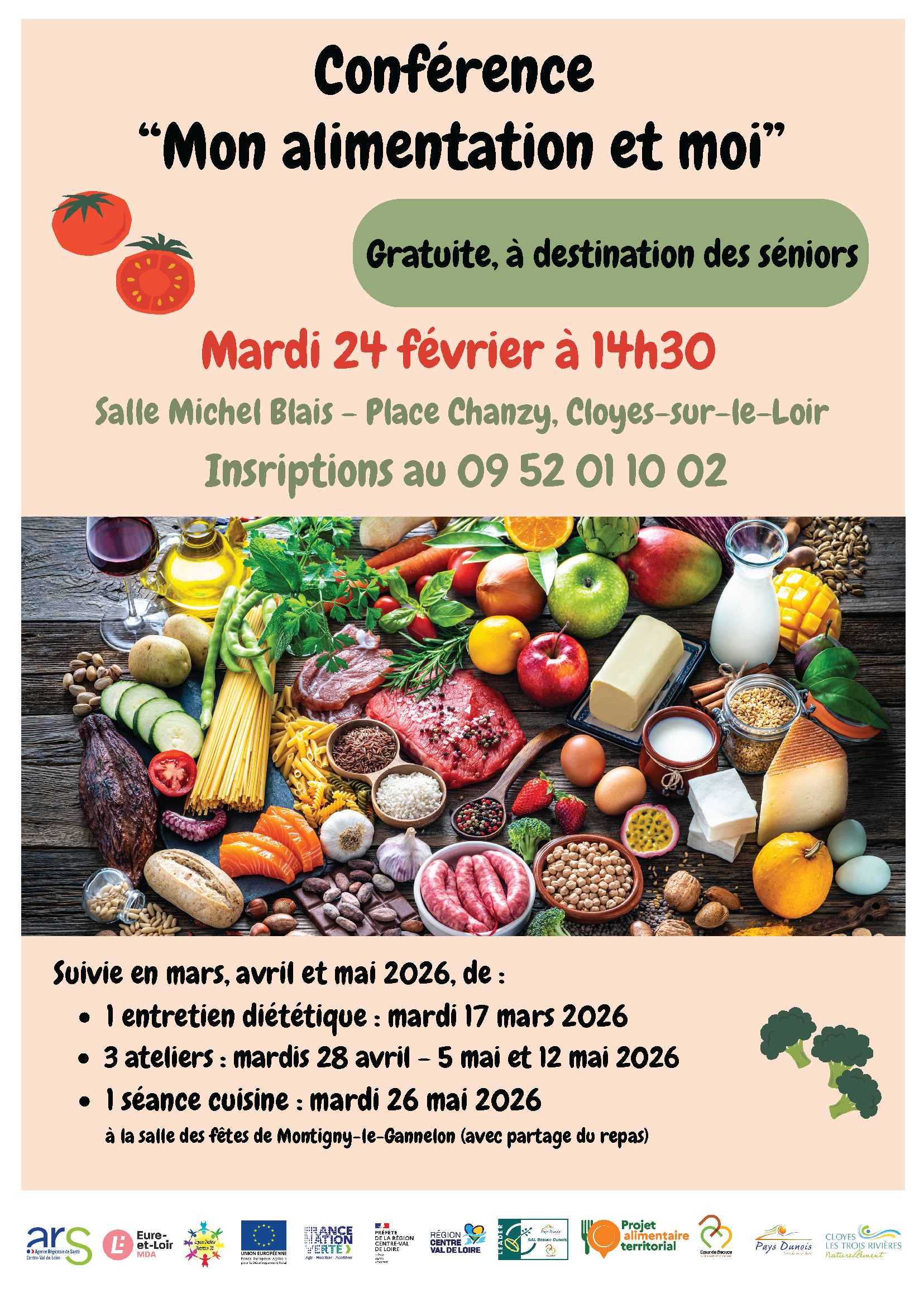 Conférence - Mon alimentation et moi