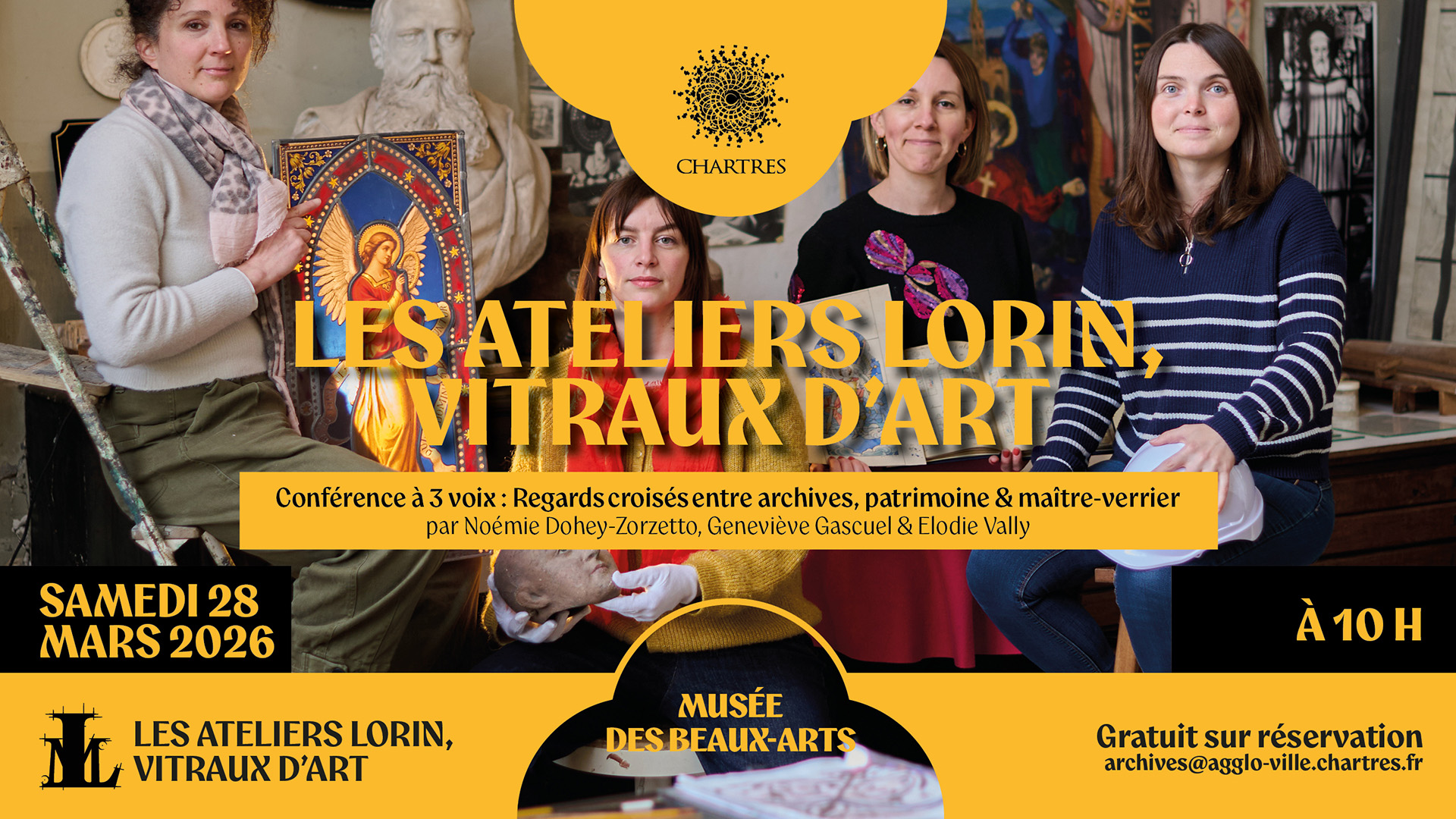 Valoriser le fonds d’archives Lorin - Samedis des archives, Chartres