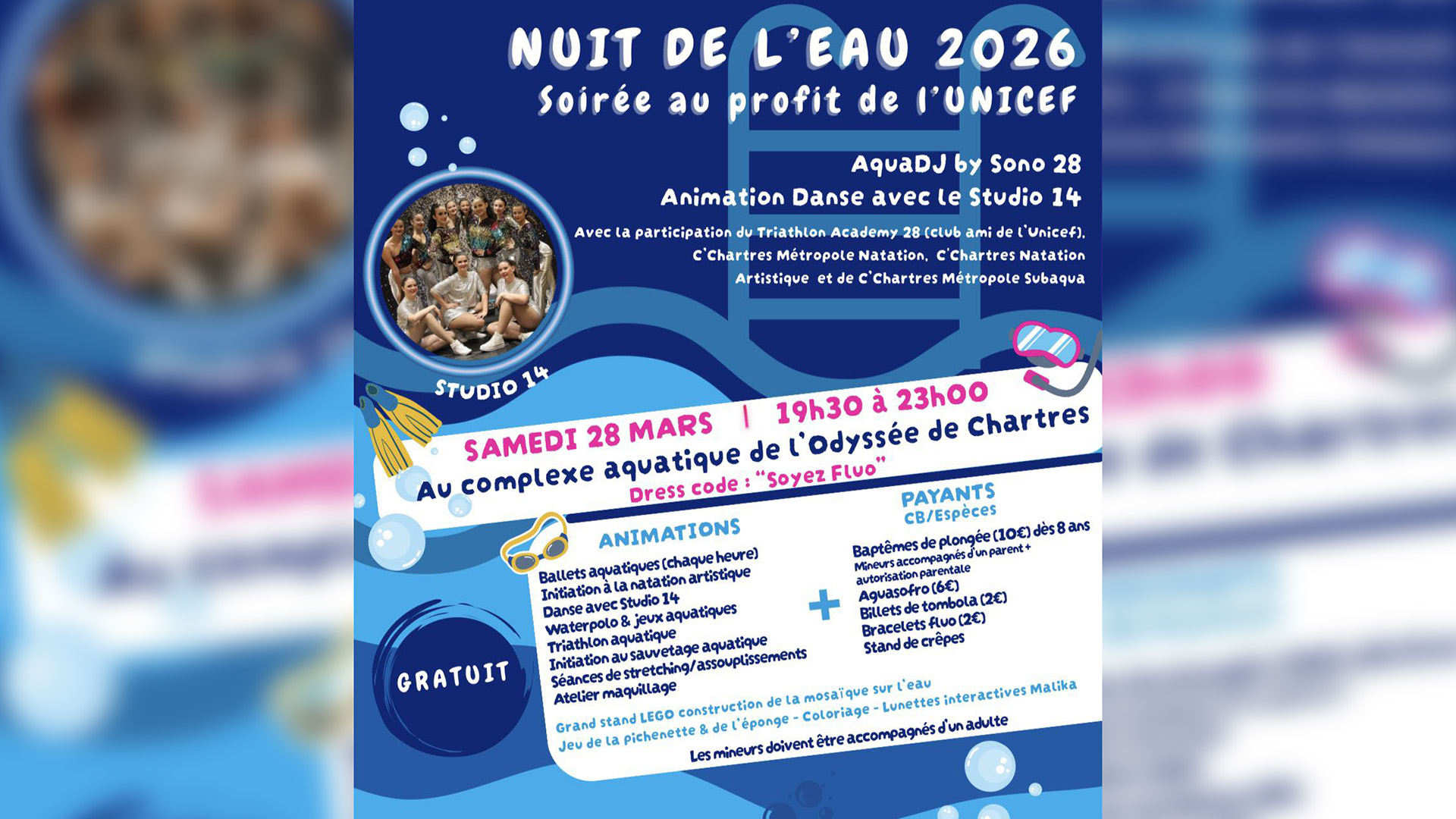 Nuit de l'eau : Soirée Aquadisco