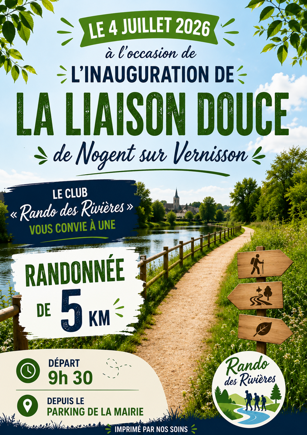 Randonnée- inauguration liaison douce