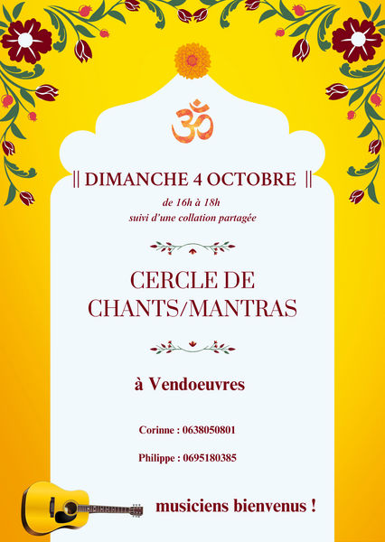 Cercle de chants/ mantras