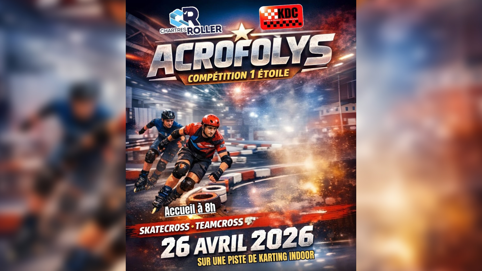 Acrofolys : Compétition de roller
