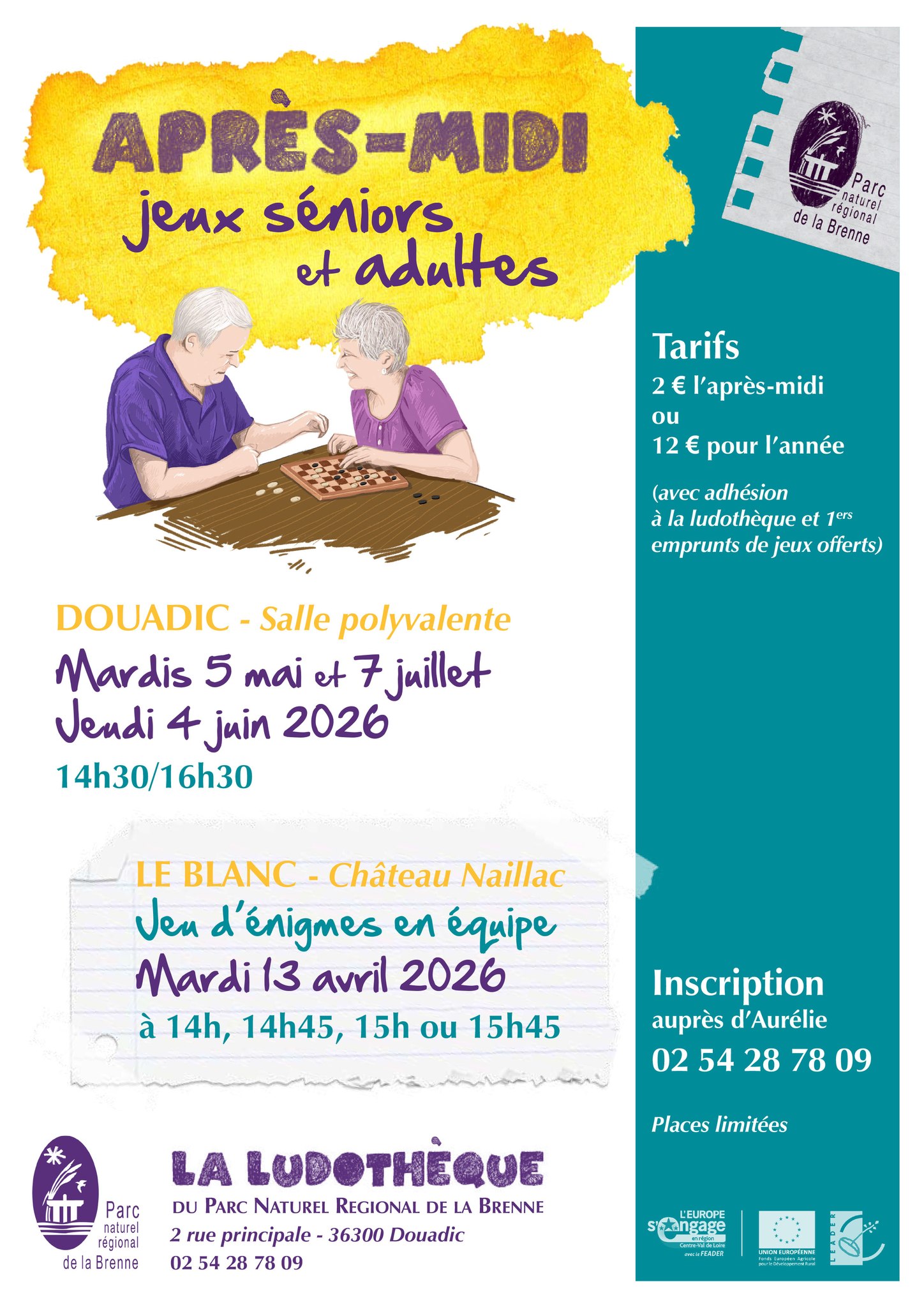 Après-midi jeux seniors et adultes — visuel événement