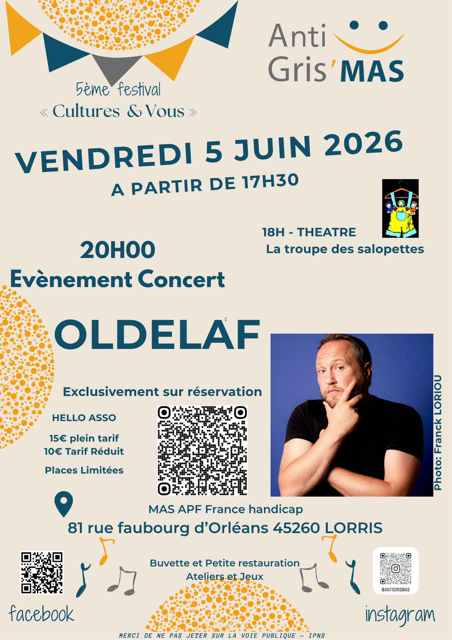 Théâtre et concert