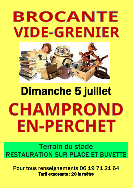 Brocante - Vide Grenier