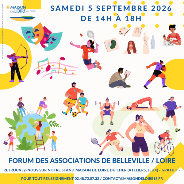 Stand “Forum des Associations de Belleville sur Loire“ — visuel événement