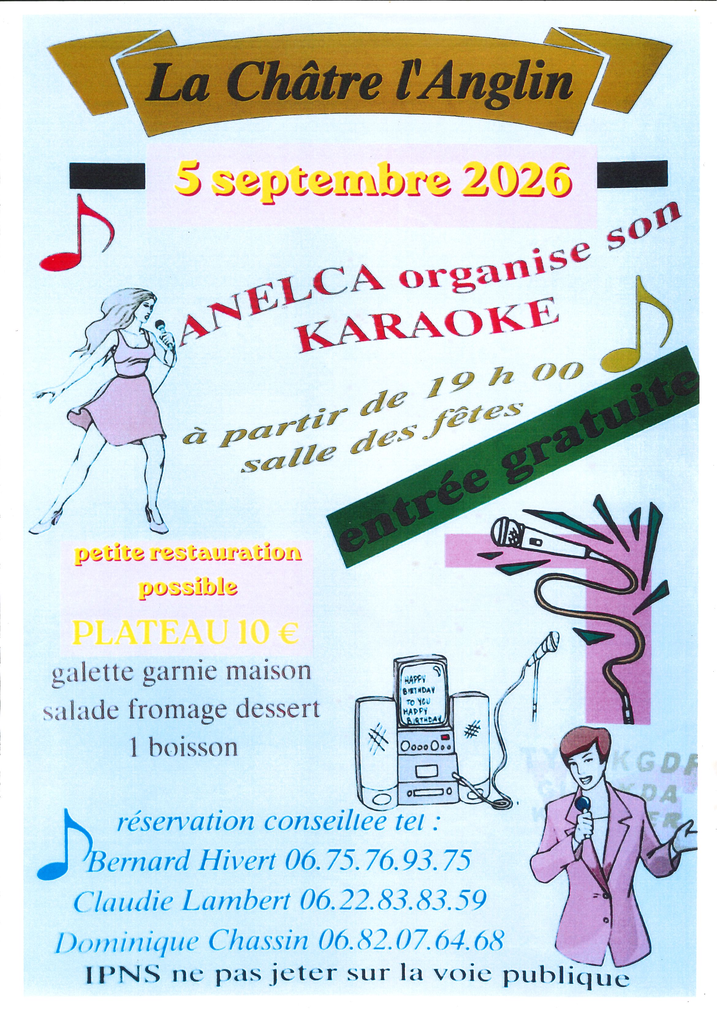 ANELCA organise son karaoke