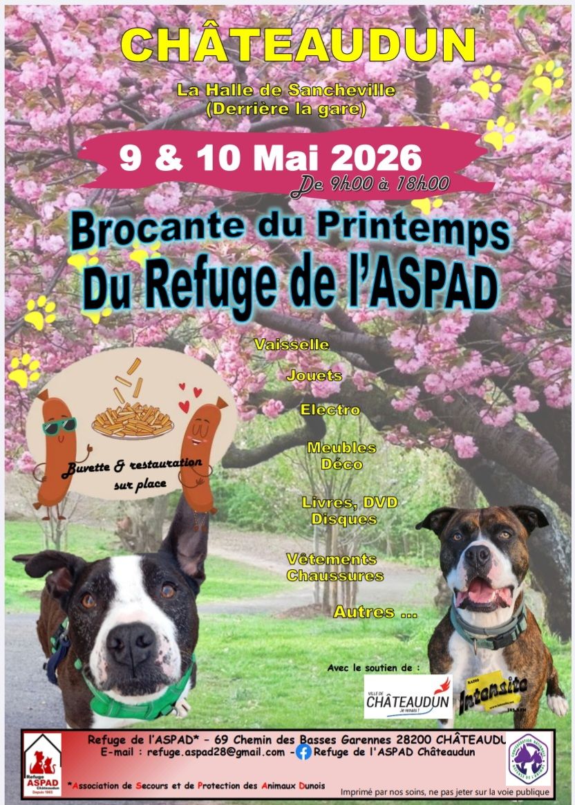 Brocante du printemps de l'ASPAD