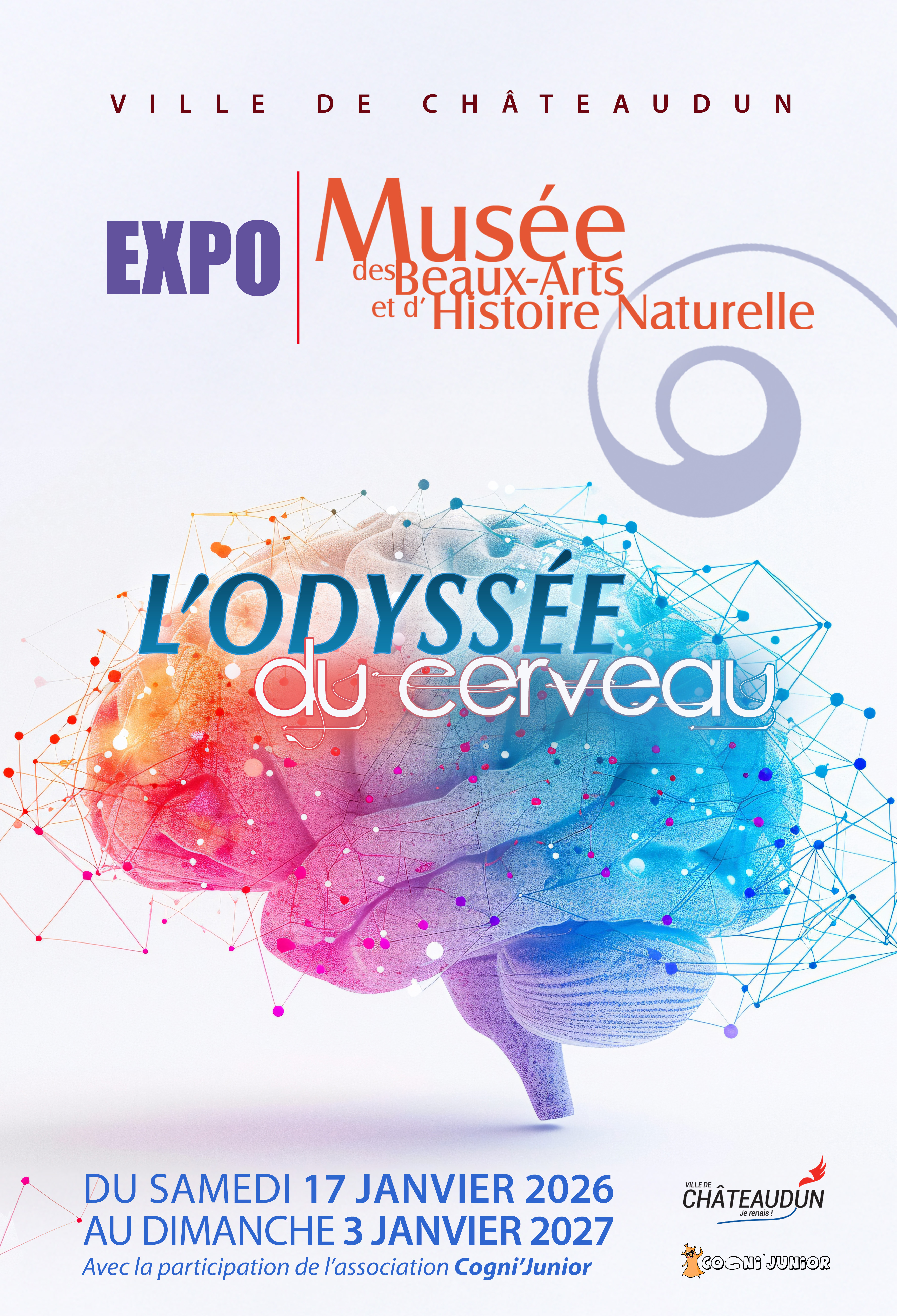 Visite commentée - L’odyssée du cerveau : neurones, neurotransmetteurs et cellules gliales — visuel événement