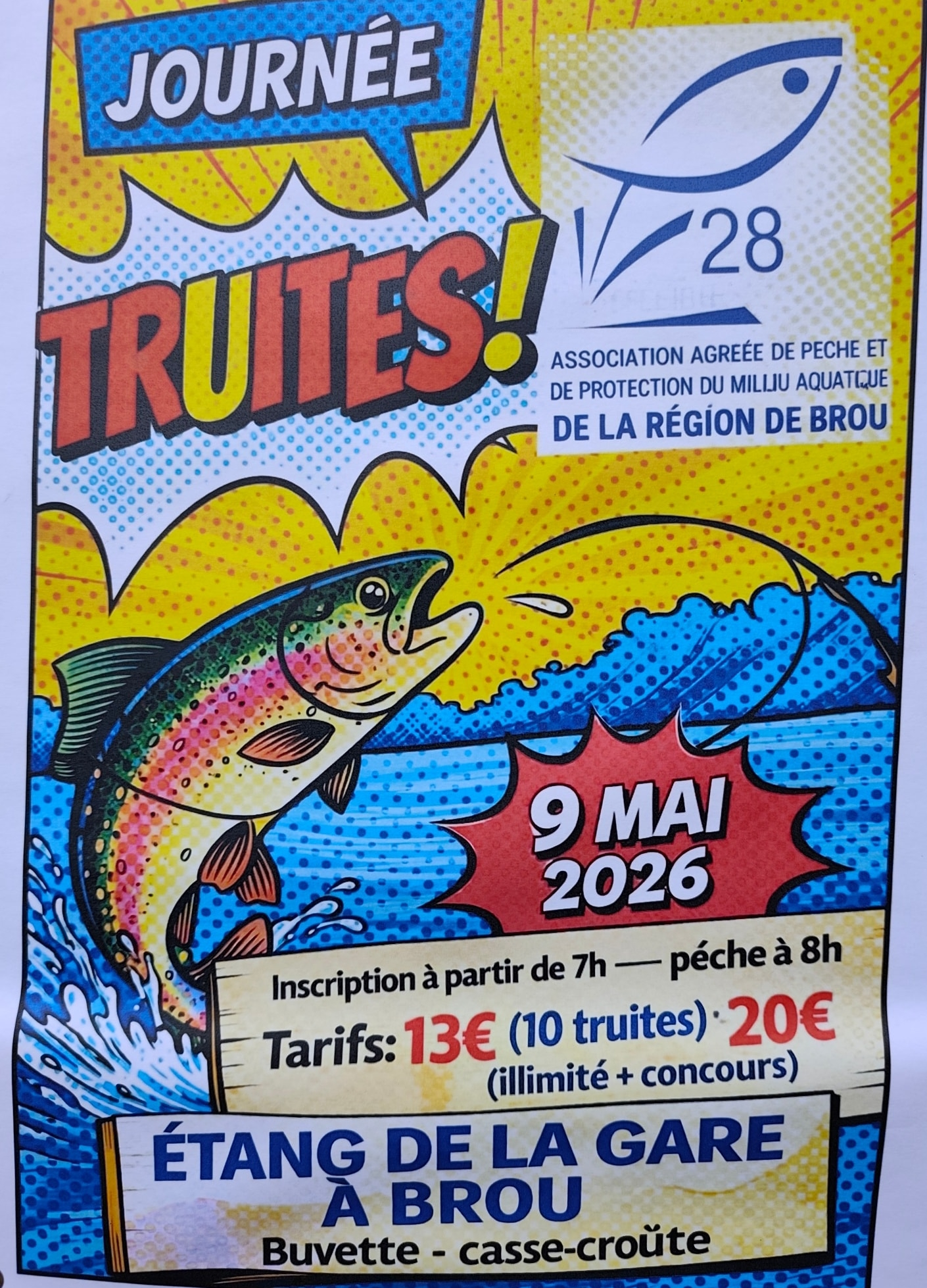 Pêche - Journée Truites