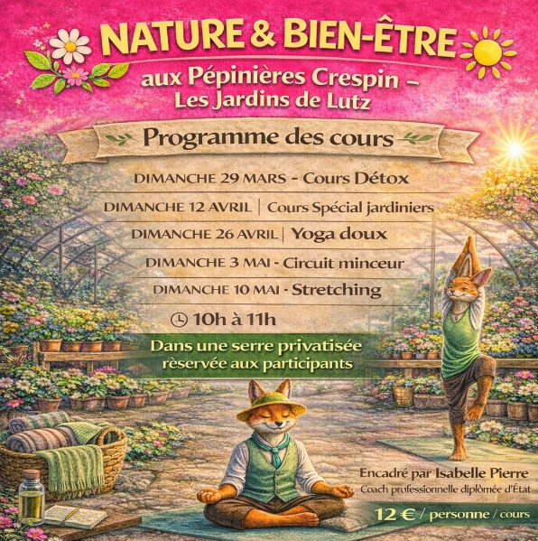 Nature & Bien-Être : Stretching — visuel événement