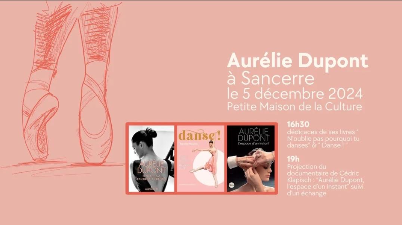 Aurélie Dupont à Sancerre