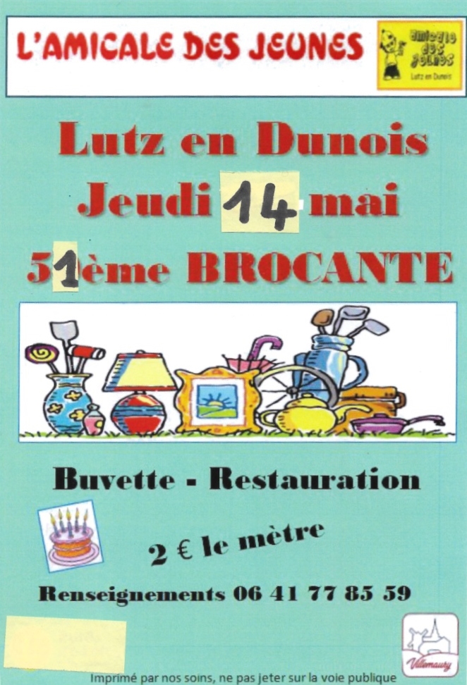 Brocante — visuel événement