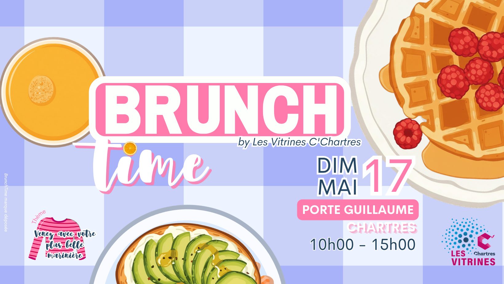Brunch Time par les Vitrines C'Chartres