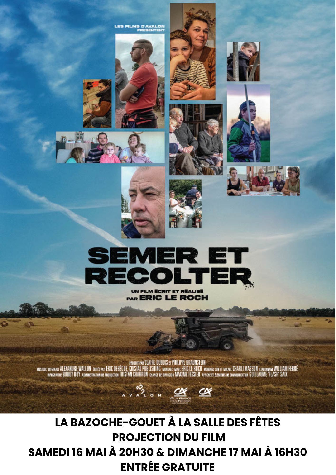 Projection du film "Semer et Récolter" — visuel événement