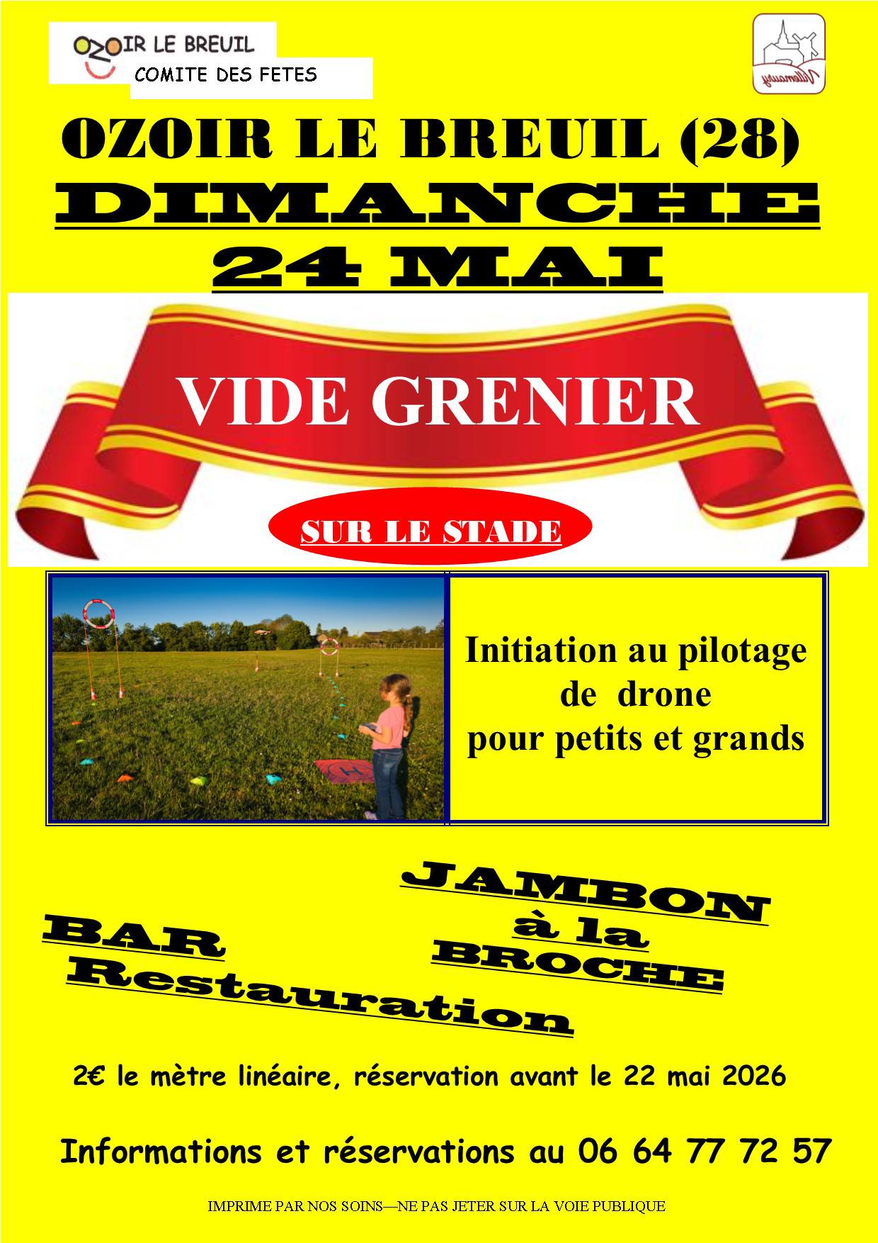 Vide-grenier — visuel événement