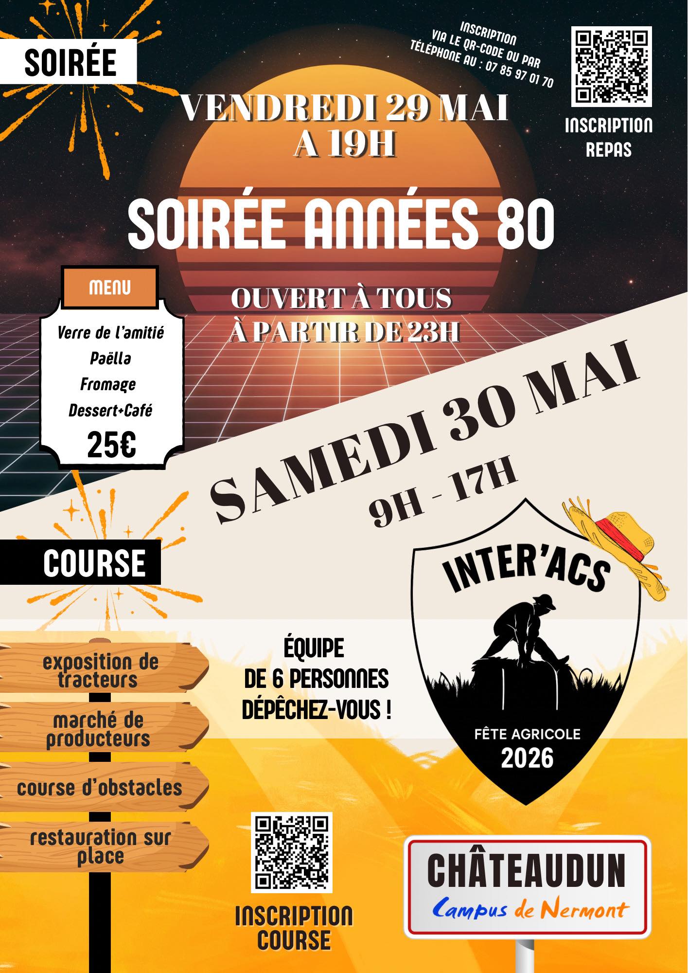Campus de Nermont : Week-end Inter'ACS 2026 — visuel événement
