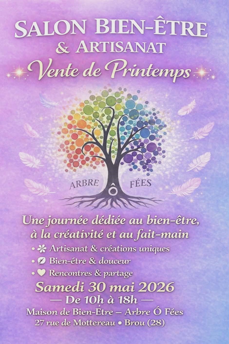 Salon bien-être et artisanat - vente de printemps — visuel événement