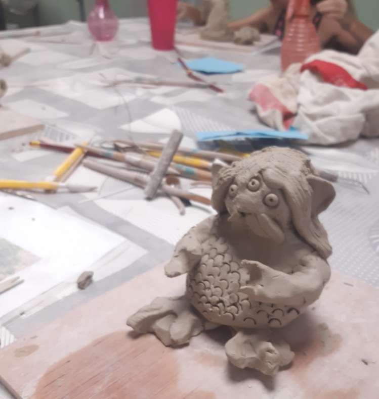 Atelier de modelage d'argile parents/enfants vacances de Pâques : les animaux fantastiques - photo 2