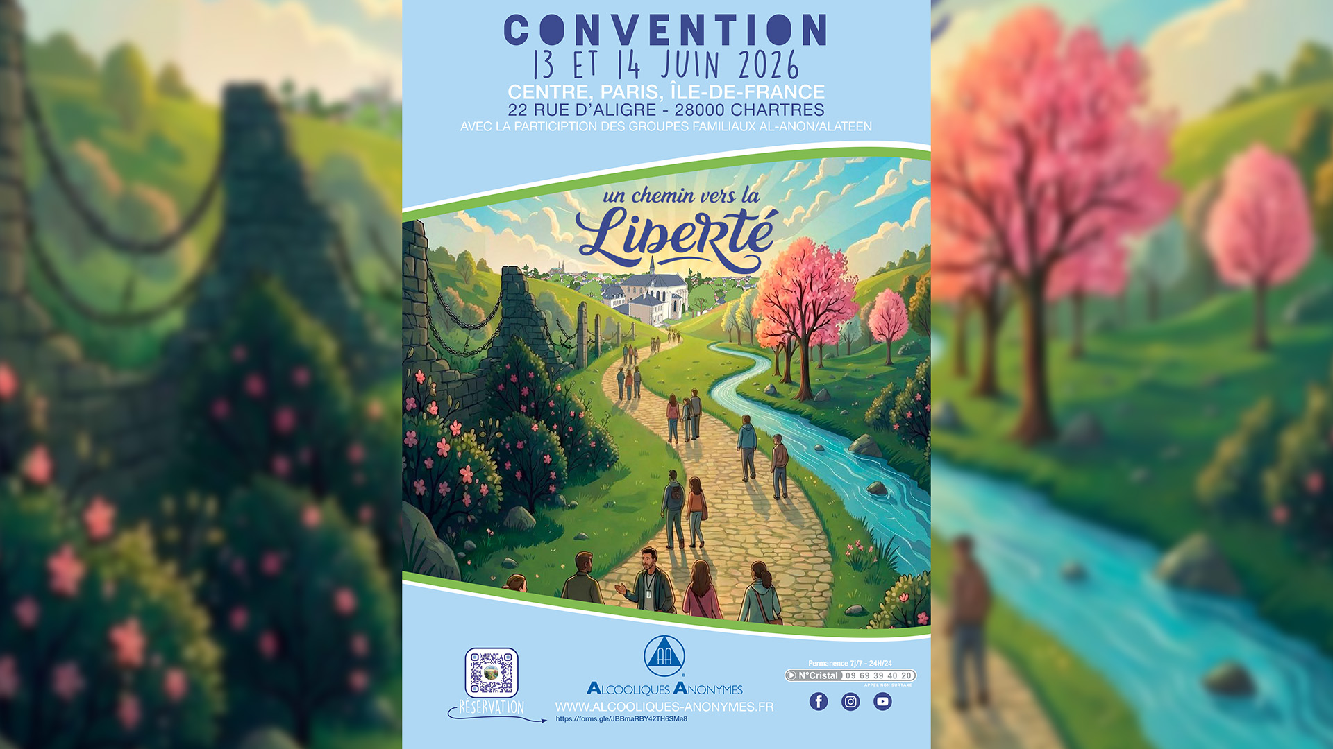 Convention d'utilité publique face aux addictions — visuel événement