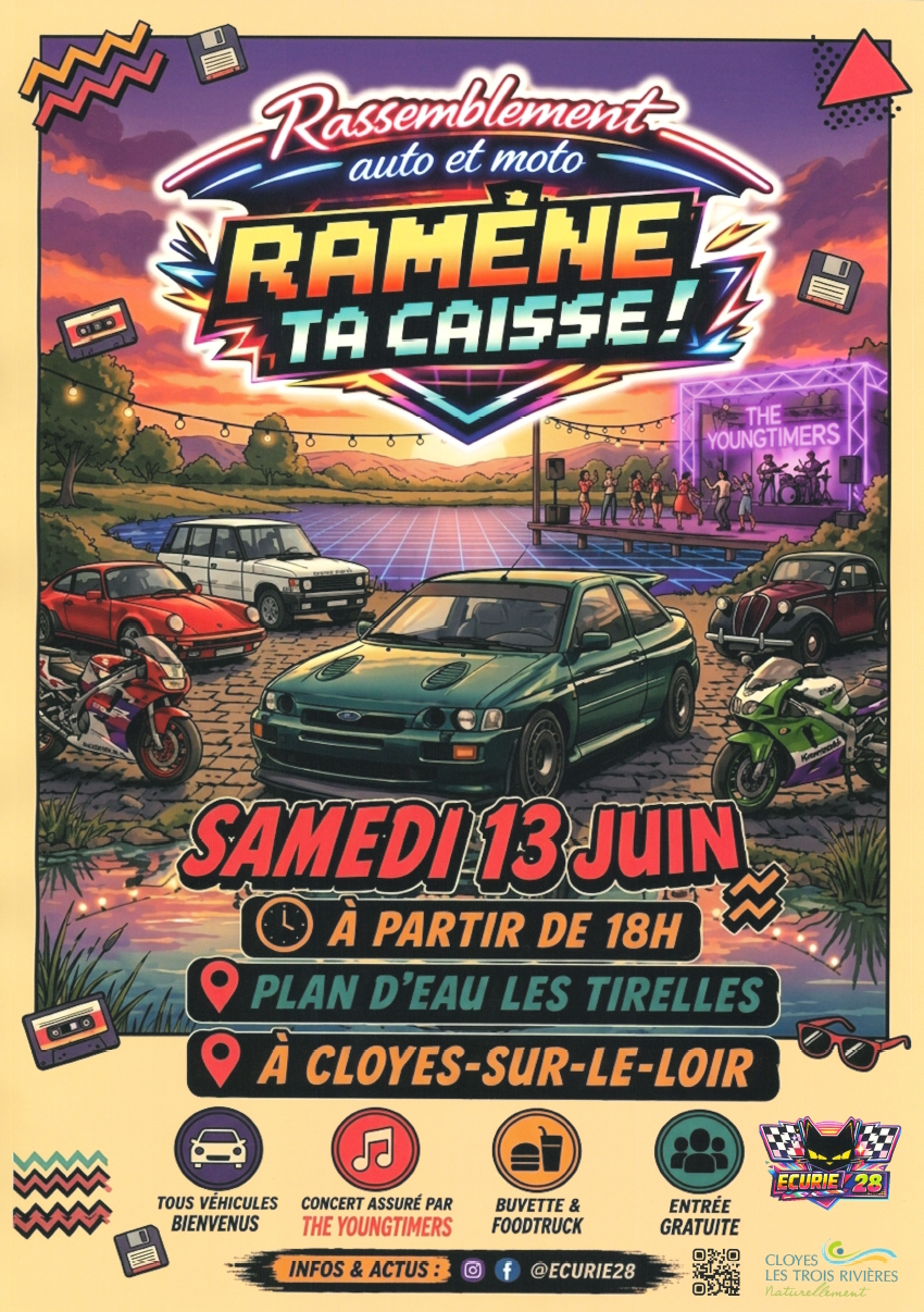 Ramène ta caisse ! - Rassemblement autos et motos avec animations