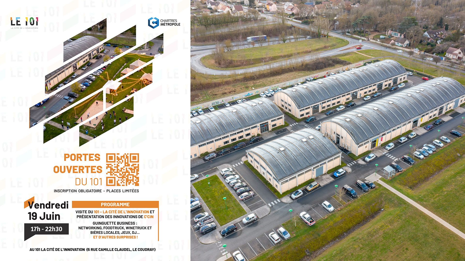 Portes ouvertes du 101 - La Cité de l'Innovation — visuel événement