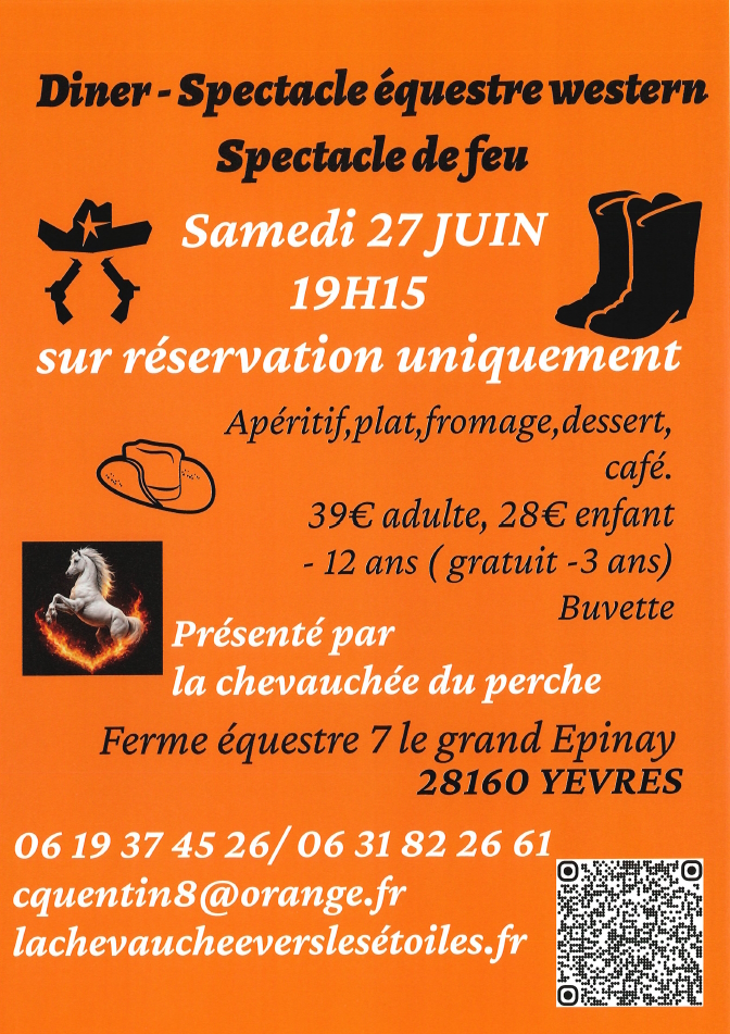 Soirée dîner - spectacle équestre