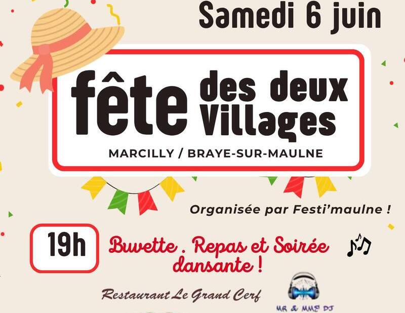 Fête des deux Villages — visuel événement