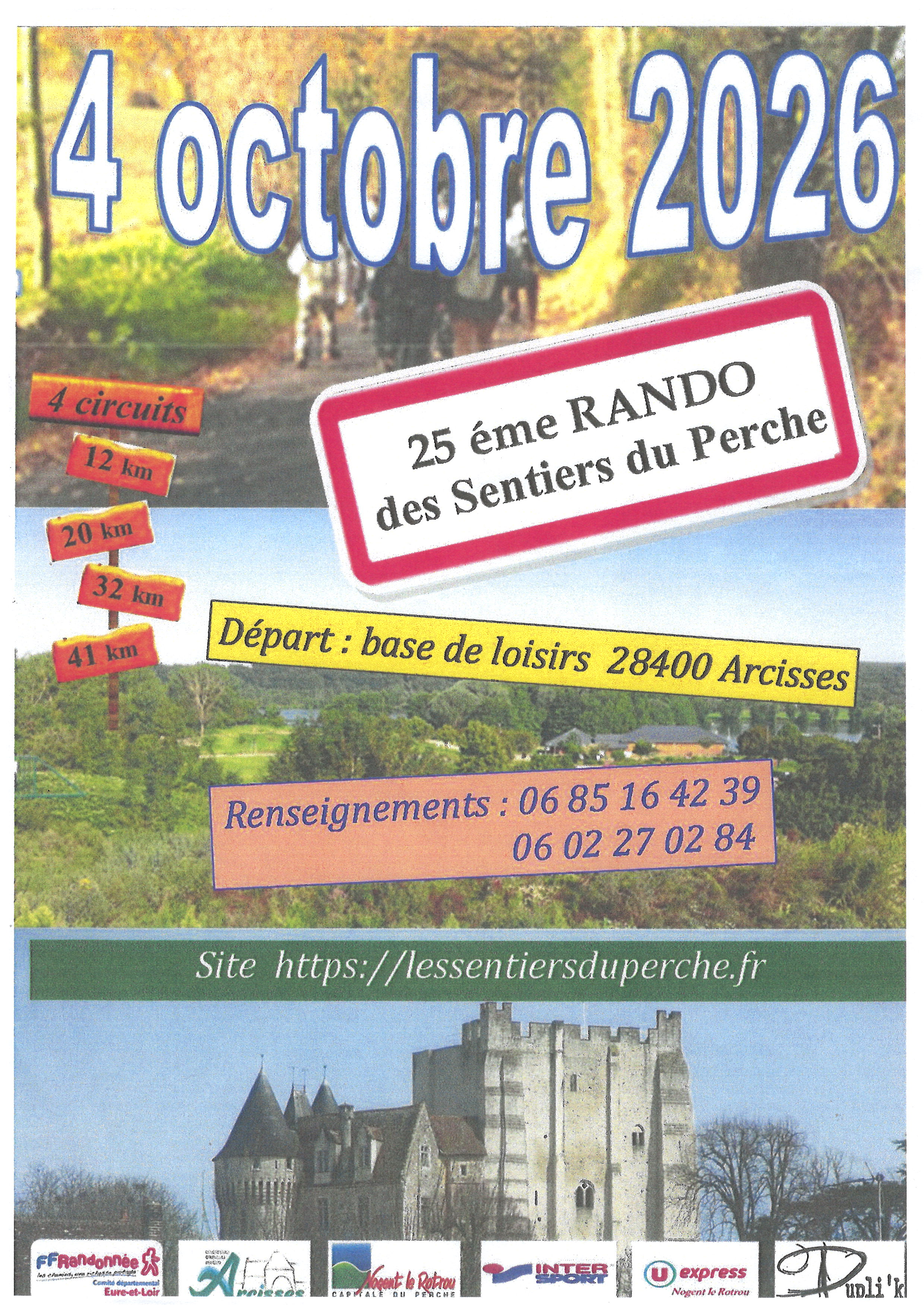 25ème randonnée des Sentiers du Perche