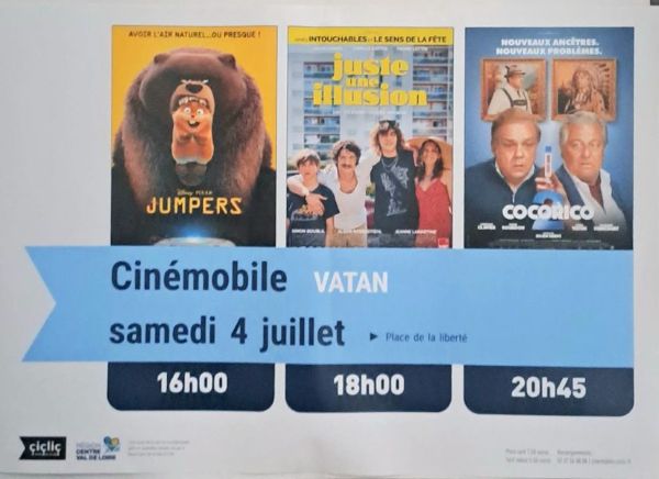 Cinémobile de juillet