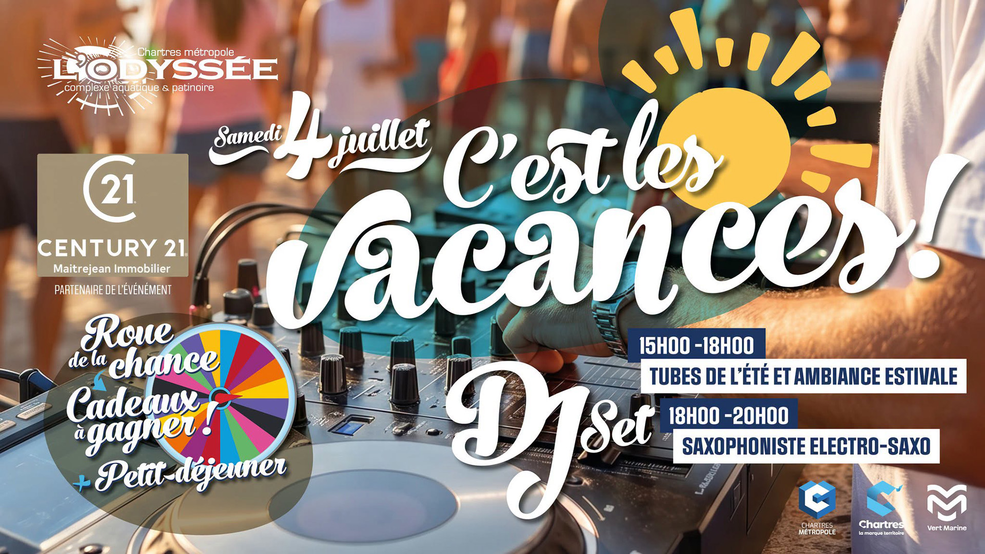 C'est les vacances à l'Odyssée