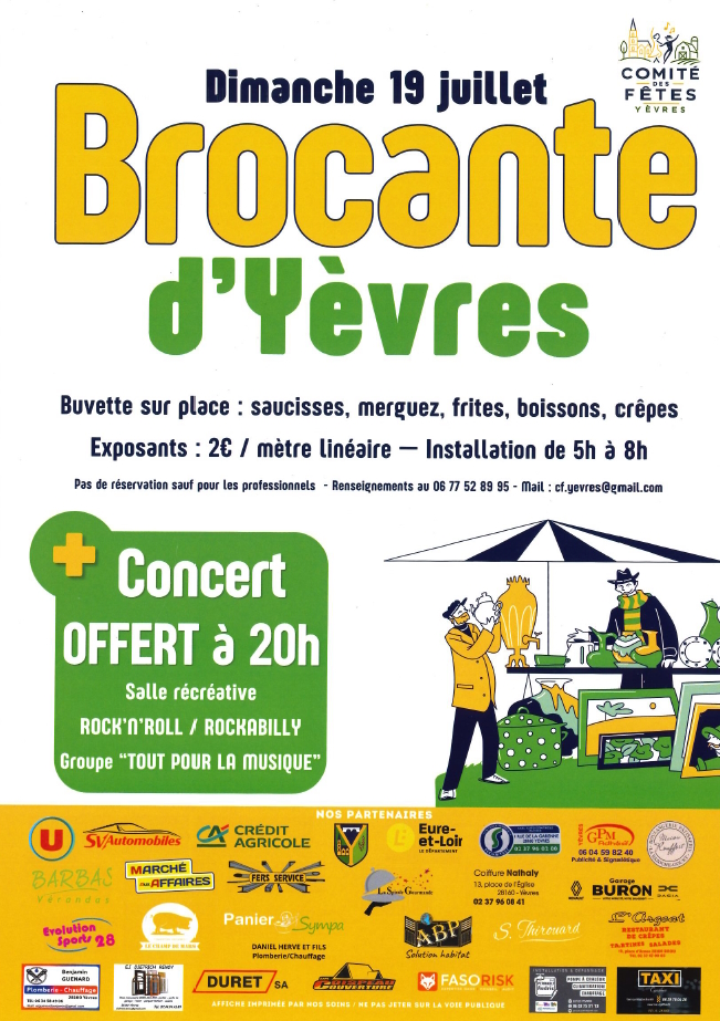 Brocante d'Yèvres