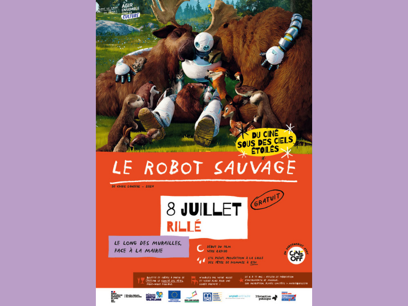 Ciné plein air "Le robot sauvage"