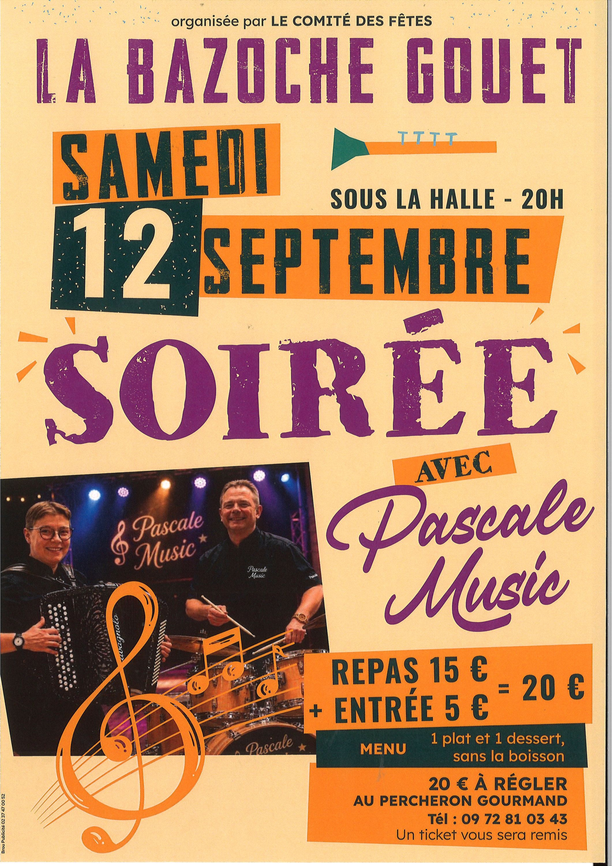 Soirée repas musicale