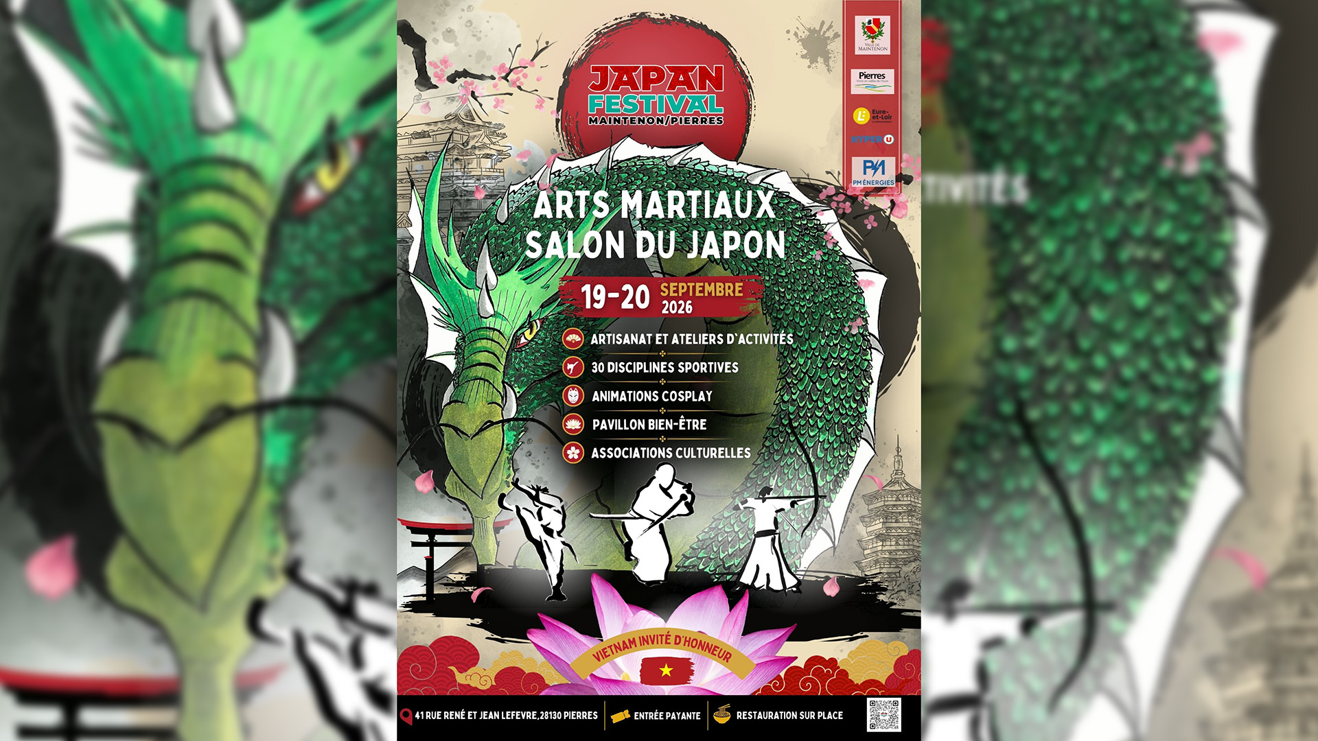 Le Japan Festival de Maintenon / Pierres