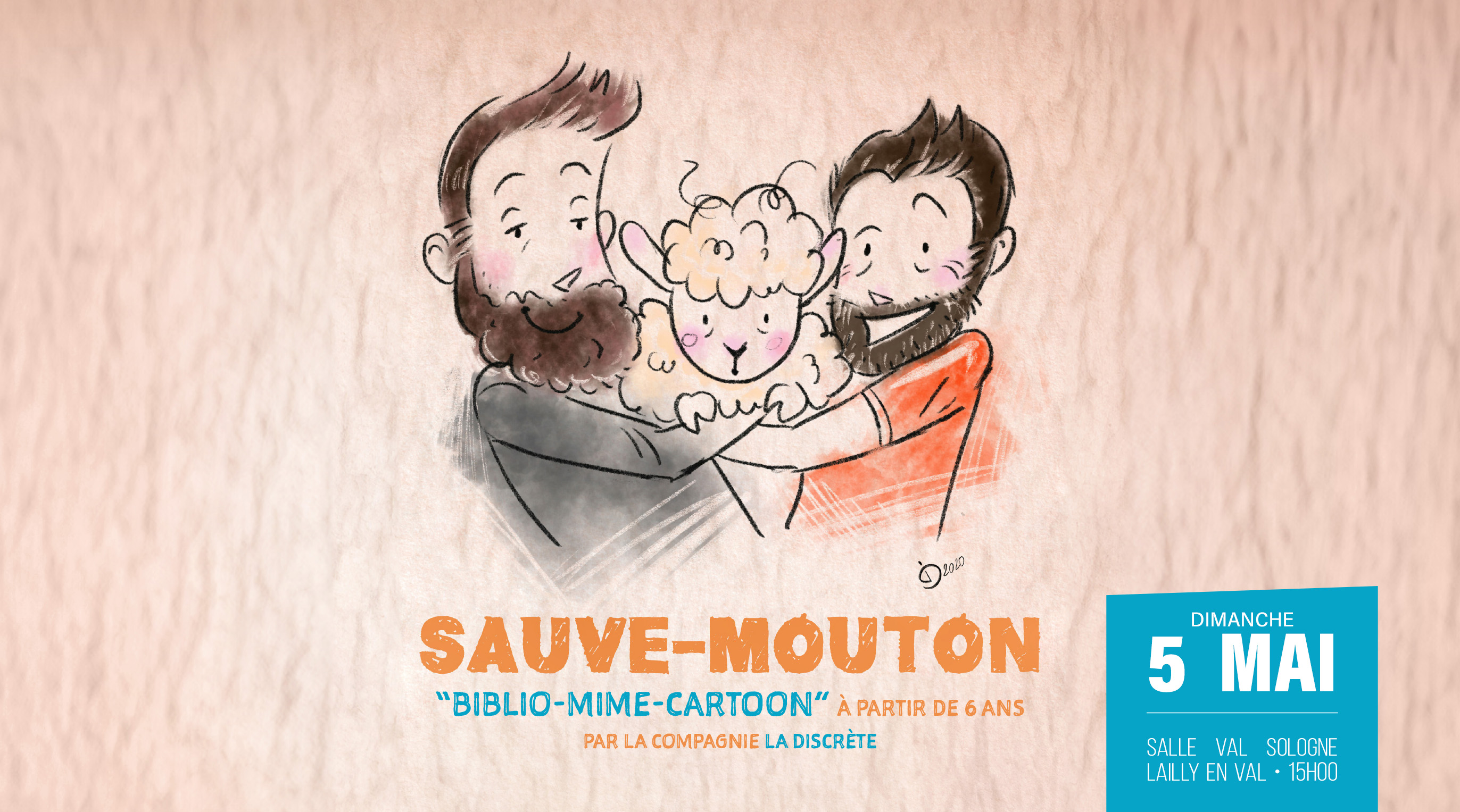 Spectacle : Sauve-Mouton Le 5 mai 2024