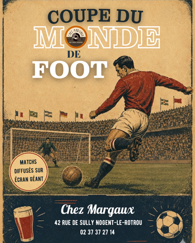 Coupe du Monde de Foot chez Margaux