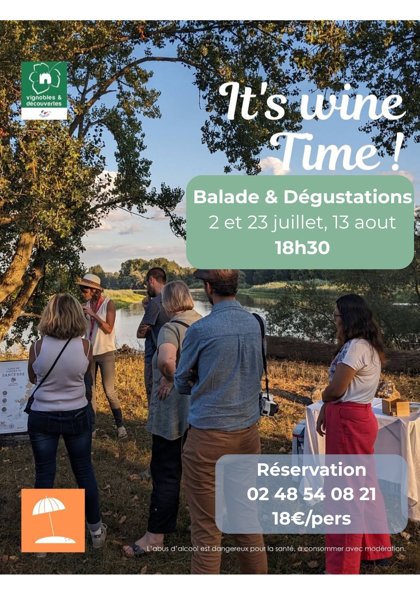 Balade-dégustation It's Wine Time au fil des paysages