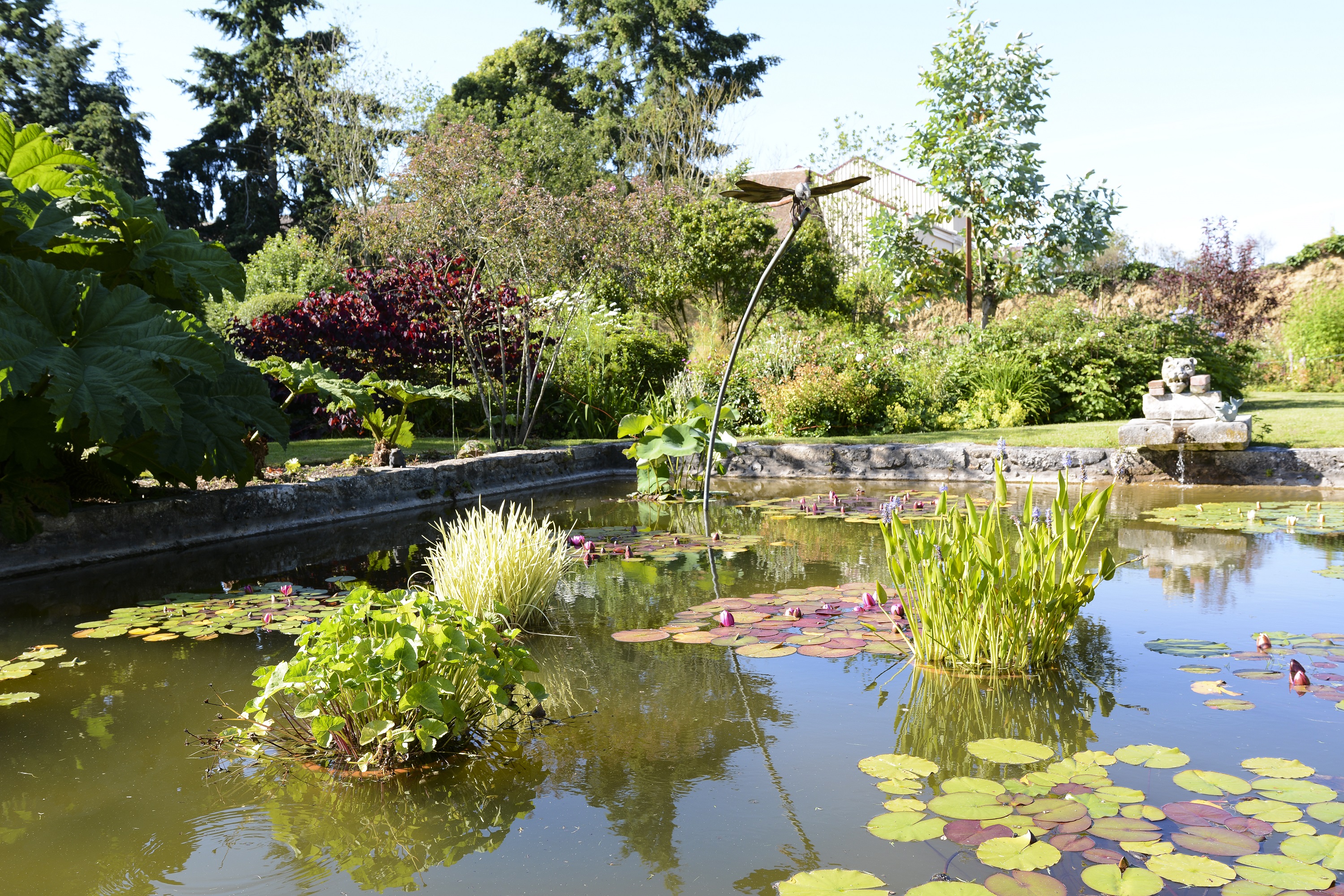 Jardin de la Duchaylatière créé par Jean-Pierre Coffe