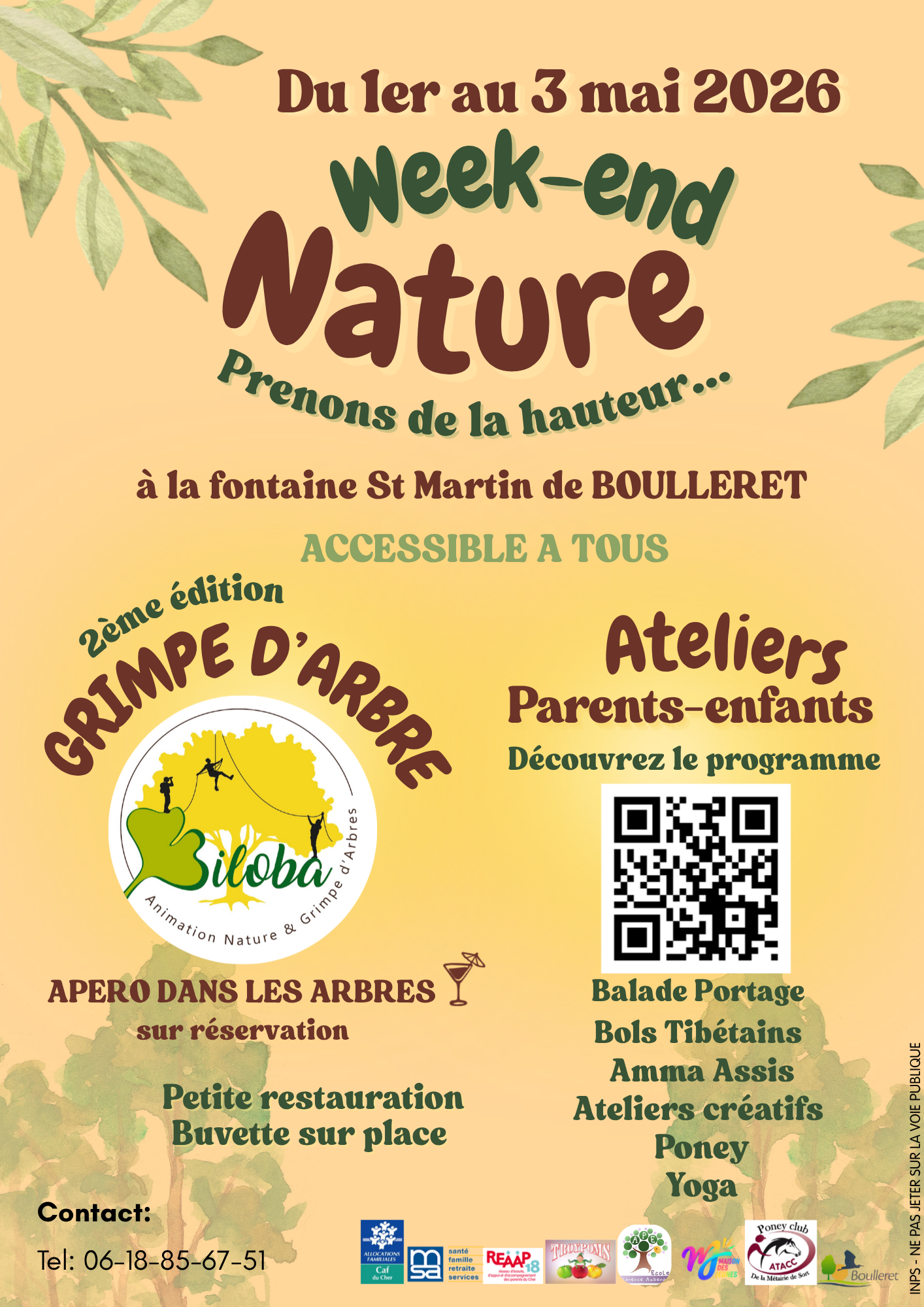 [Week-end Nature]: Atelier grimpe d'arbre