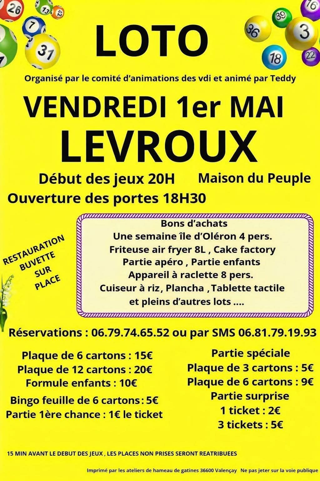 Loto — visuel événement